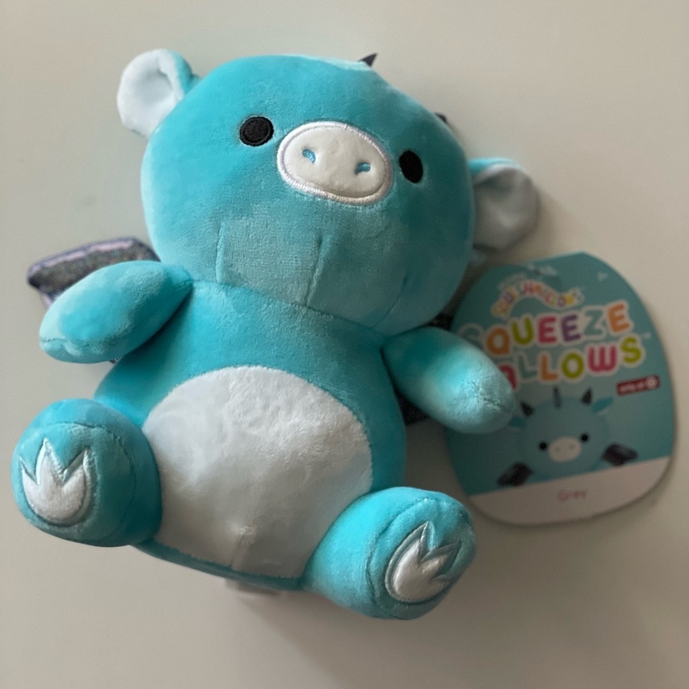 Squishmallows | Squeezemallows Grey the dragon: Target exclusive